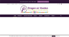 Desktop Screenshot of dragen-en-voeden.nl